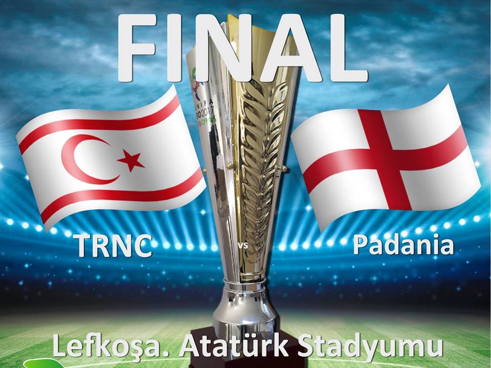 CONIFA EURO 2017 Finali: KKTC - PADANIA